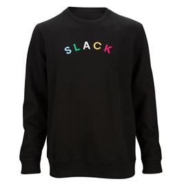 University of Slack Sweatshirt - Black