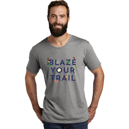 Blaze Your Trail Mascot Unisex Tee
